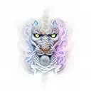 pillar of fire tattoo design idea