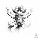 222 tattoo design idea