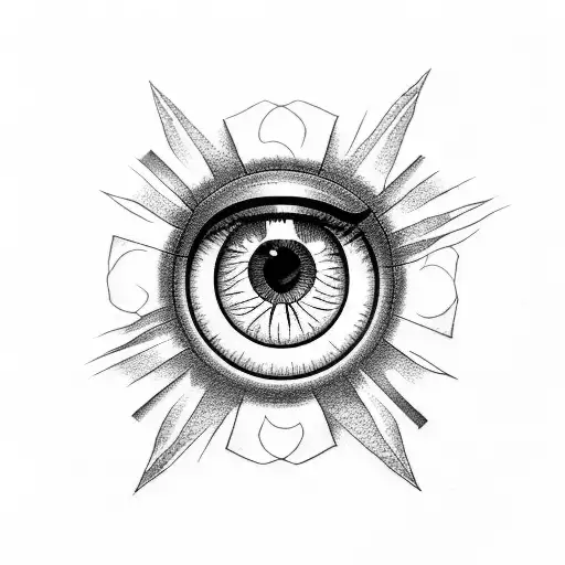 eye Sharingan  tattoo design idea