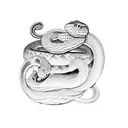 snake with ice cream  tattoo design idea