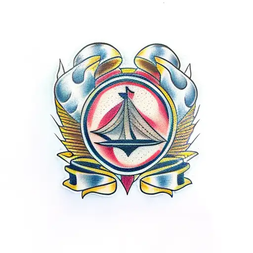 home plate tattoo design idea