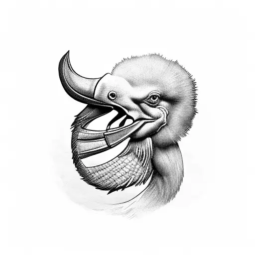 dodo tattoo design idea