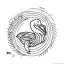 dodo tattoo design idea