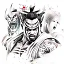 tekken tattoo design idea