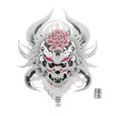 espadas tattoo design idea