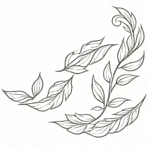 laurel wreath  tattoo design idea
