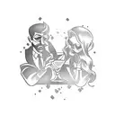 bartender tattoo design idea