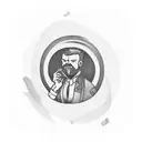 bartender tattoo design idea