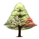 Forest tattoo design idea