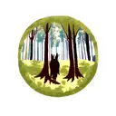 Forest tattoo design idea