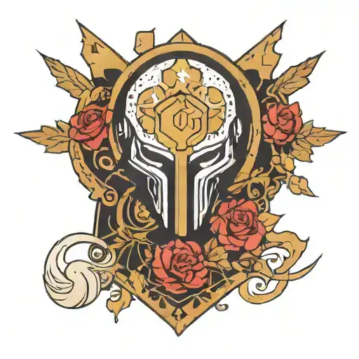 destiny 2 titan tattoo design idea