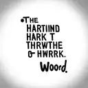 quote "Great things come from hard work and perseverance.  tattoo design idea