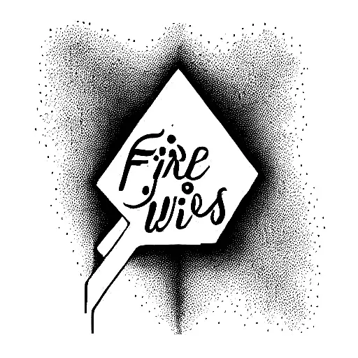fire and words ignis aurum probat tattoo design idea