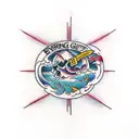 Burning every bridge that I cross, To find some beutiful place to get lost tattoo design idea