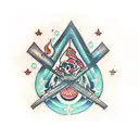 Burning every bridge that I cross, To find some beutiful place to get lost tattoo design idea