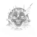 Burning every bridge that I cross, To find some beutiful place to get lost tattoo design idea