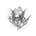 Burning every bridge that I cross, To find some beutiful place to get lost tattoo design idea