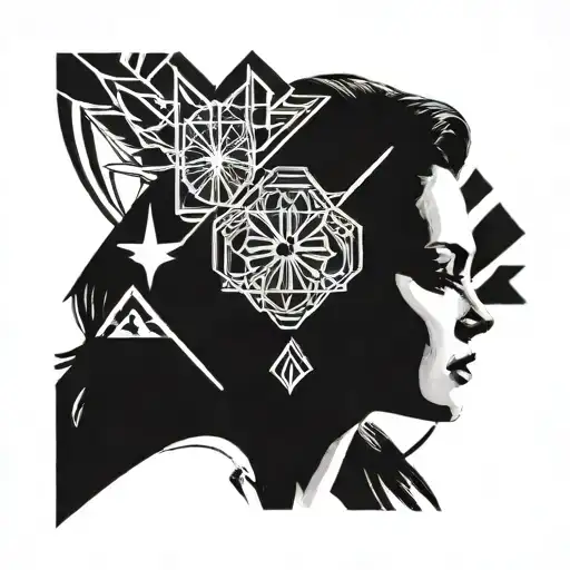 Cybergilism lana del rey tattoo design idea