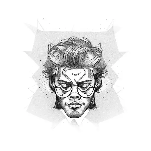 harry styles tattoo design idea