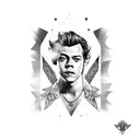 harry styles tattoo design idea