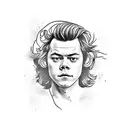 harry styles tattoo design idea