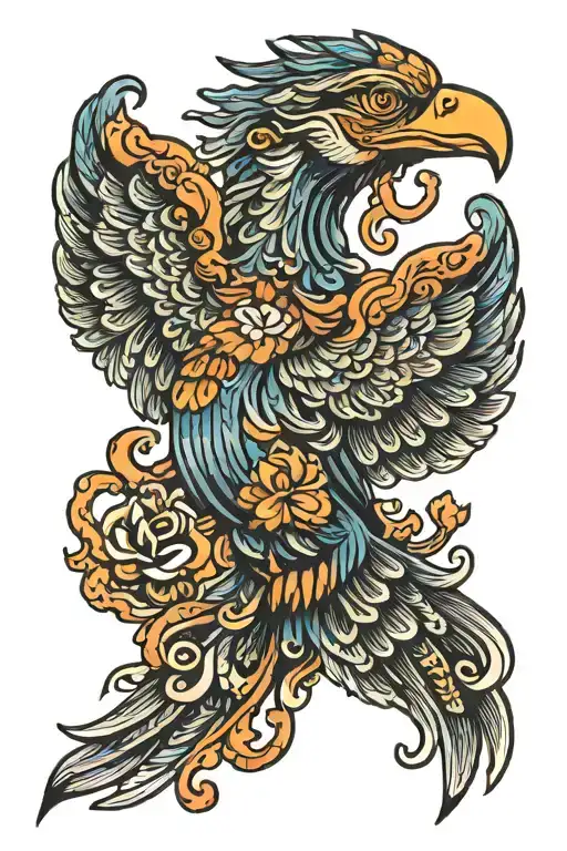 ave fenix tattoo design idea