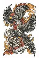 ave fenix tattoo design idea
