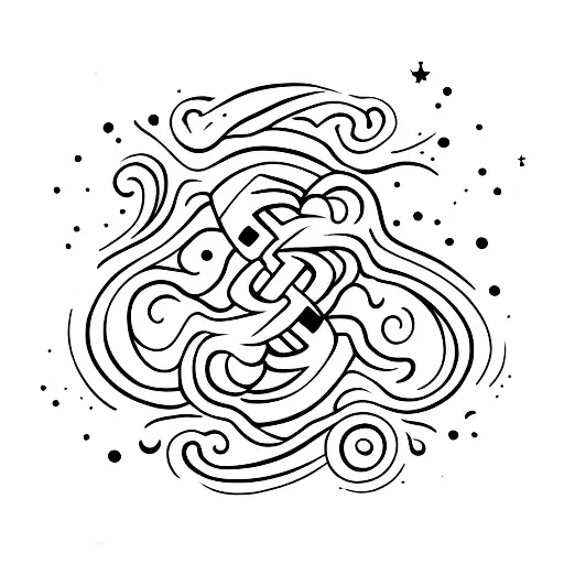 Milky Way chocolate bar tattoo design idea