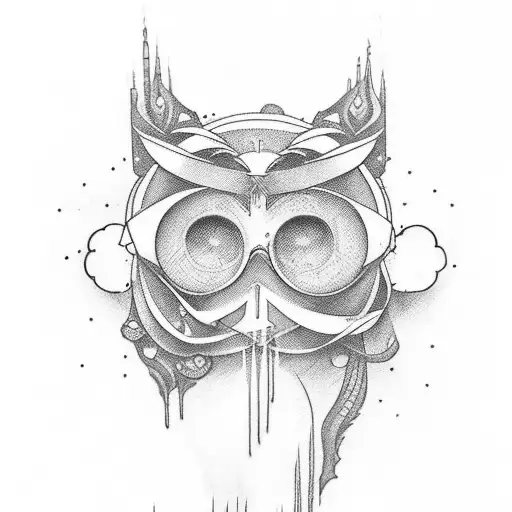 the words love | peace | harmony with graphics tattoo design idea