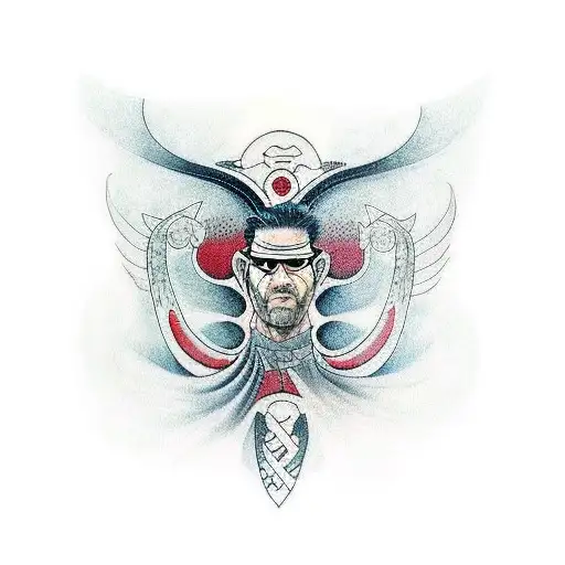 the matrix  tattoo design idea