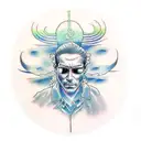 the matrix  tattoo design idea