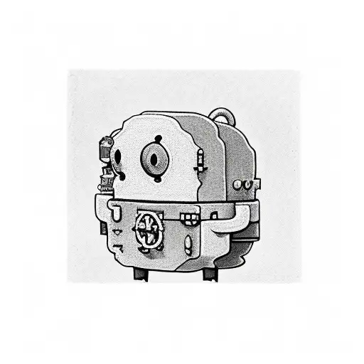 Bmo adventure time  tattoo design idea