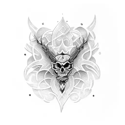 spine tattoo design idea