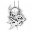 john frusciante the empyrean tattoo design idea