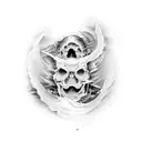 john frusciante the empyrean tattoo design idea