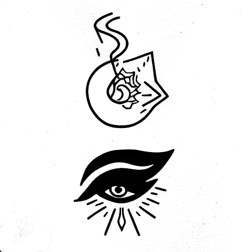 Seven Daily Sins tattoo design idea