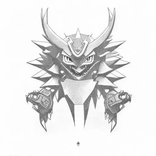 digimon tattoo design idea