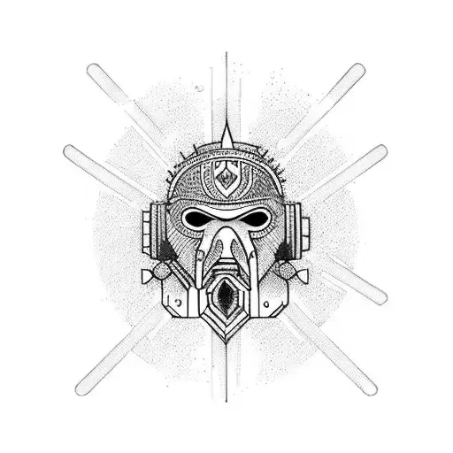 Science, Warrior, Healer tattoo design idea