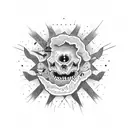 Carpe Diem inscription tattoo design idea