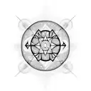  infinity with 3D effect tattoo design idea