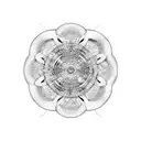  infinity with 3D effect tattoo design idea