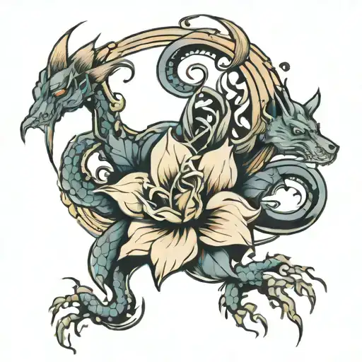 There are no complicated words tattoo design idea