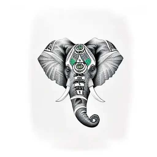 Well Decorated Asian Elephant Tattoo Male Calves | Elephant head tattoo, Elephant  tattoo design, Elephant tattoos