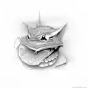 2000 with a sunrise tattoo design idea