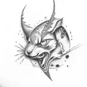 2000 with a sunrise tattoo design idea