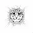 2000 with a sunrise tattoo design idea