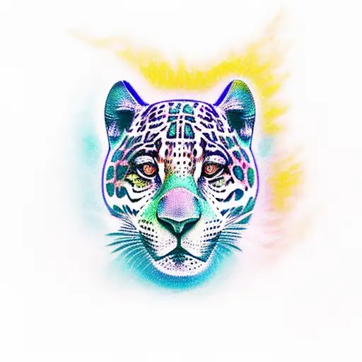 jaguar tattoo design idea