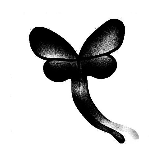 butterfly, semicolon and snake  tattoo design idea