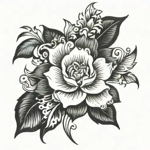 Elaine's nani tattoo design idea