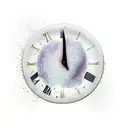 melting clocks tattoo design idea